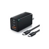 BASEUS GaN3 Pro Fast Charger 2C+U Three Ports 65W CN Plug with Type C Cable