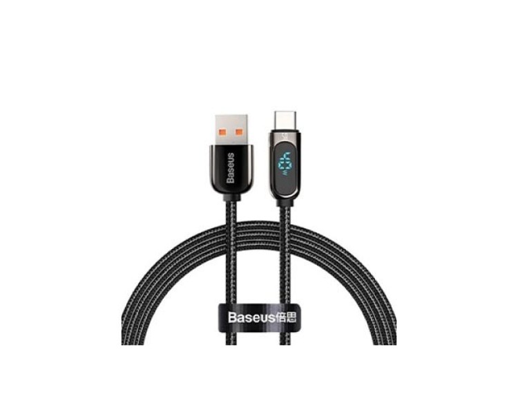 Baseus Display Type-C 5A 40W Fast Charging Data Cable
