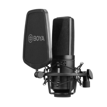 Boya BY-M1000 Large Diaphragm signal to noise ratio Condenser Microphone Boya BY-M1000 Large Diaphragm signal to noise ratio Condenser Microphone