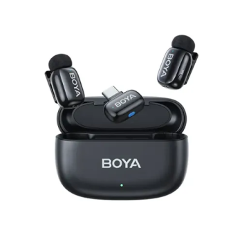 BOYA Mini-14 Wireless Black Microphone System for Android BOYA Mini-14 Wireless Black Microphone System for Android