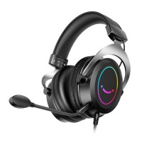 FIFINE Ampligame H3 RGB Headset (with 3.5mm TRRS Jack for PS4/5, Xbox, Switch, In-line Volume & Mute Control)