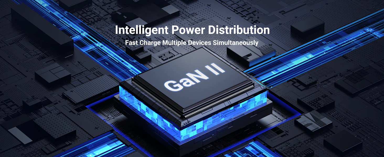 UGREEN Nexode 40905 200W USB C GaN Charger-6 Ports Desktop Charger