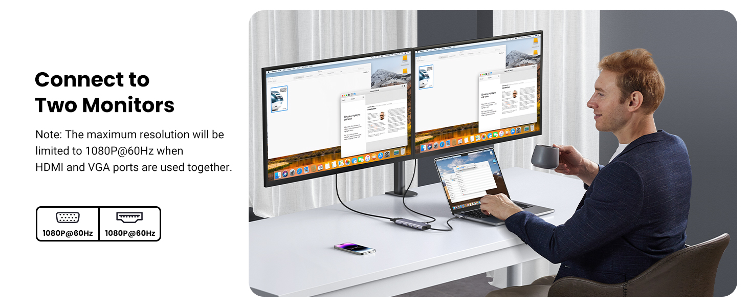 UGREEN 90887 10 IN 1 USB C DOCKING STATION