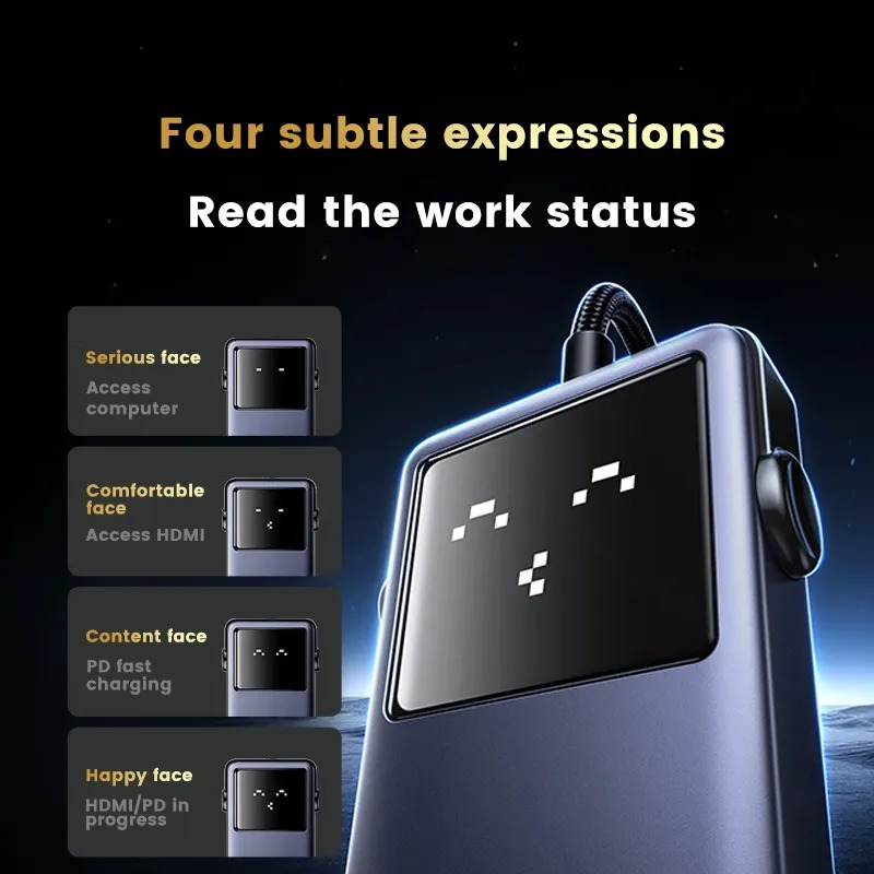 UGREEN QPai PRO CM888 (45154) 5-IN-1 USB C DOCKING STATION